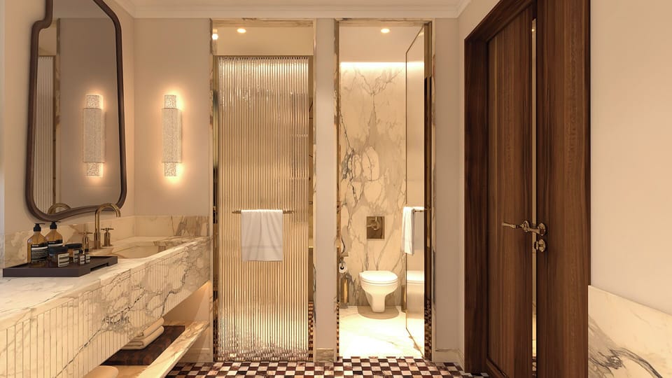 Premium Suite, City View | Bathroom | Free toiletries, hair dryer, bathrobes, slippers