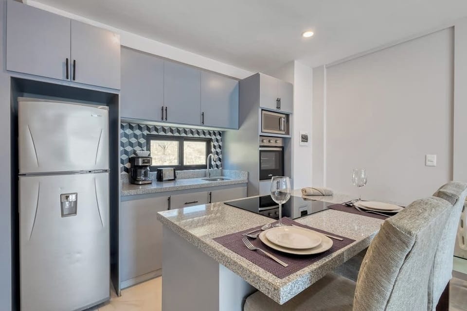 Apartment, 1 King Bed with Sofa bed, Balcony, Mountain View (Bianca 903 Loft at Morgan Residences) | Private kitchen