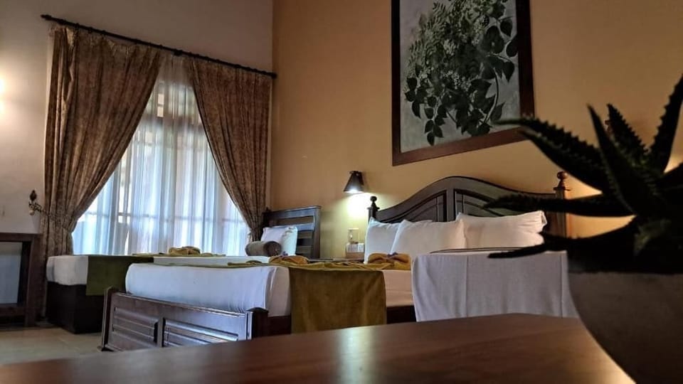 Family Room, Balcony, Garden View | In-room safe