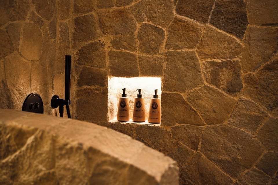 Deluxe King Room | Bathroom amenities | Shower, free toiletries, bidet, towels