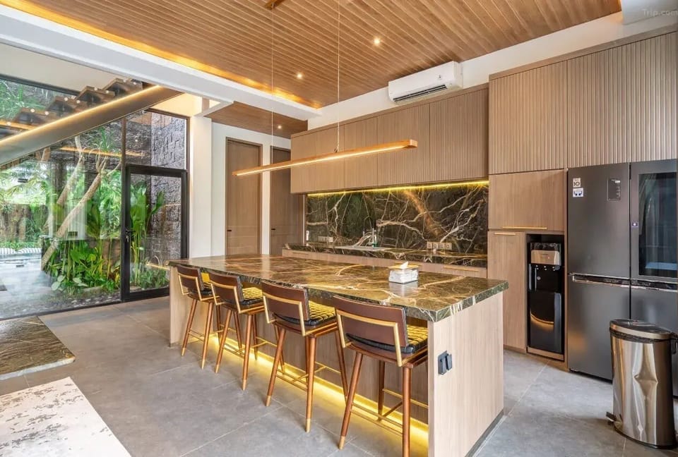 Luxury Villa, 4 Bedrooms, Private Pool | Private kitchen | Eco-friendly cleaning products, paper towels