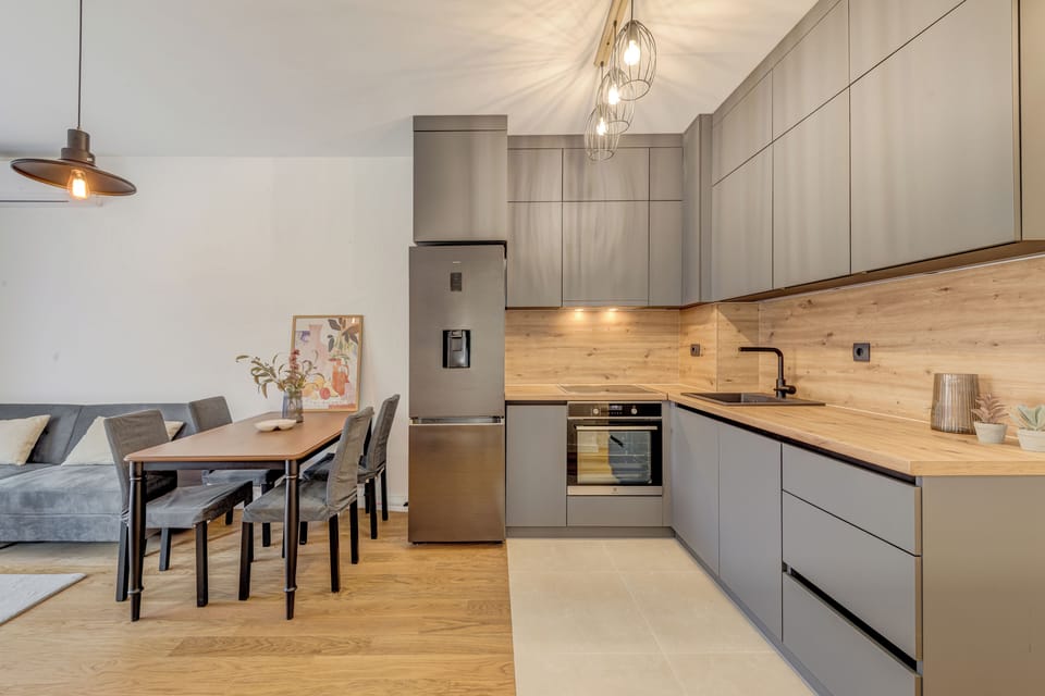 Comfort Apartment, Balcony | Private kitchen