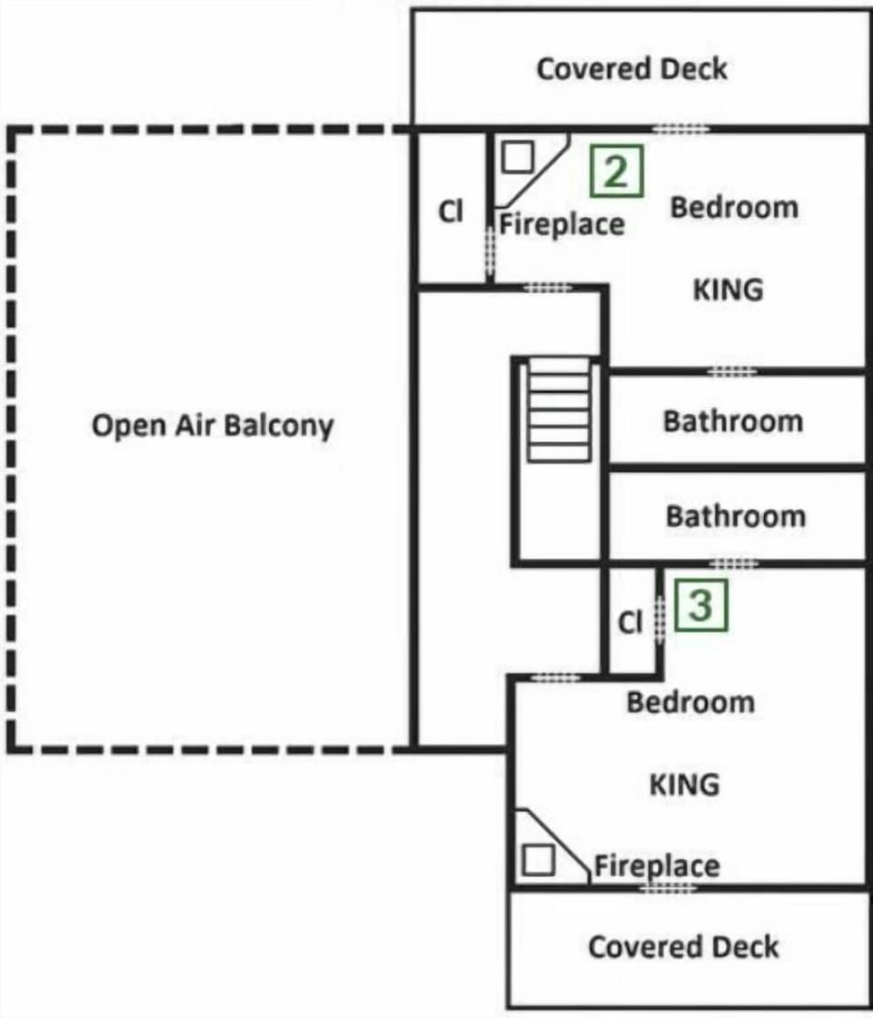 House, Multiple Beds (Splash N Around) | Floor plan