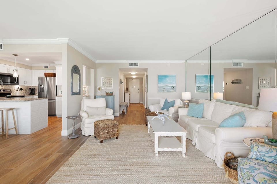 Condo, Multiple Beds, Pool View (Errol By The Sea 305) | Living area