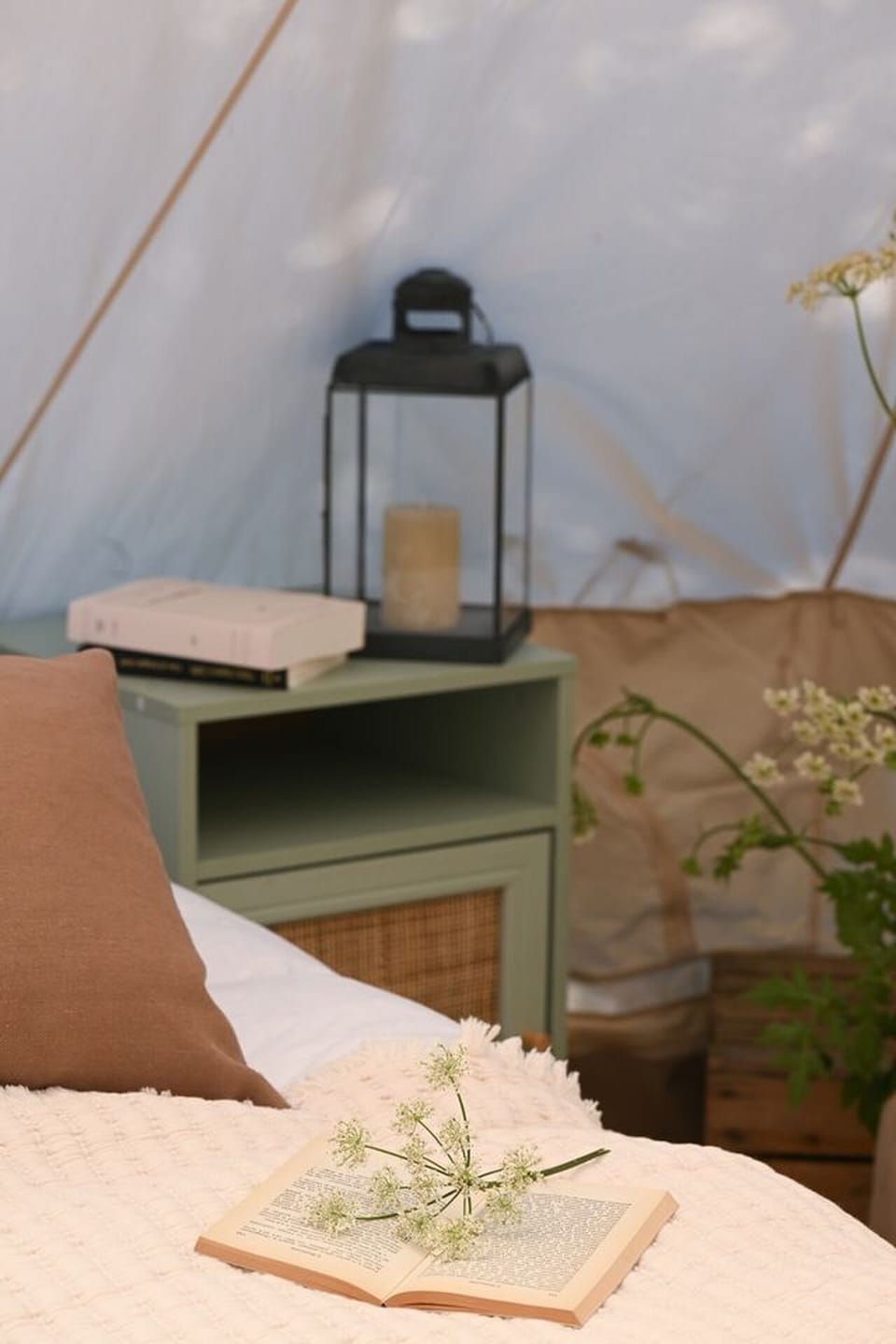 Deluxe Tent, Garden View | Premium bedding, blackout drapes, WiFi (free), individually decorated