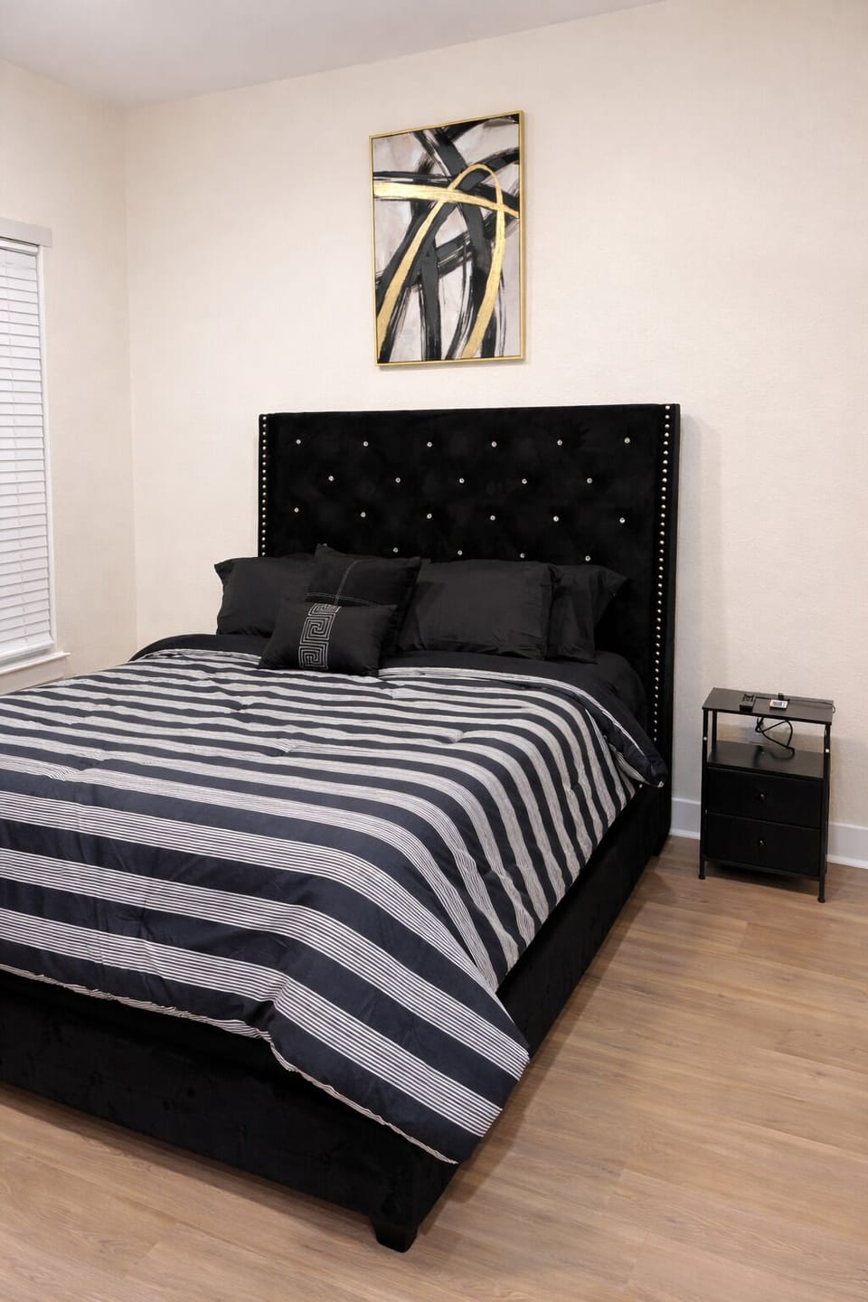 Blackout drapes, iron/ironing board, WiFi (free)