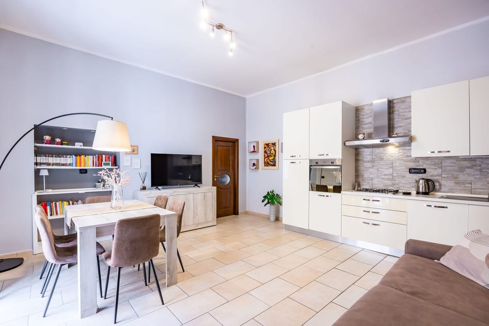 Apartment (2 Bedrooms) | Living area | TV
