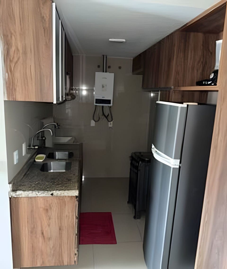 Apartment | Private kitchen | Fridge, microwave, cookware/dishes/utensils
