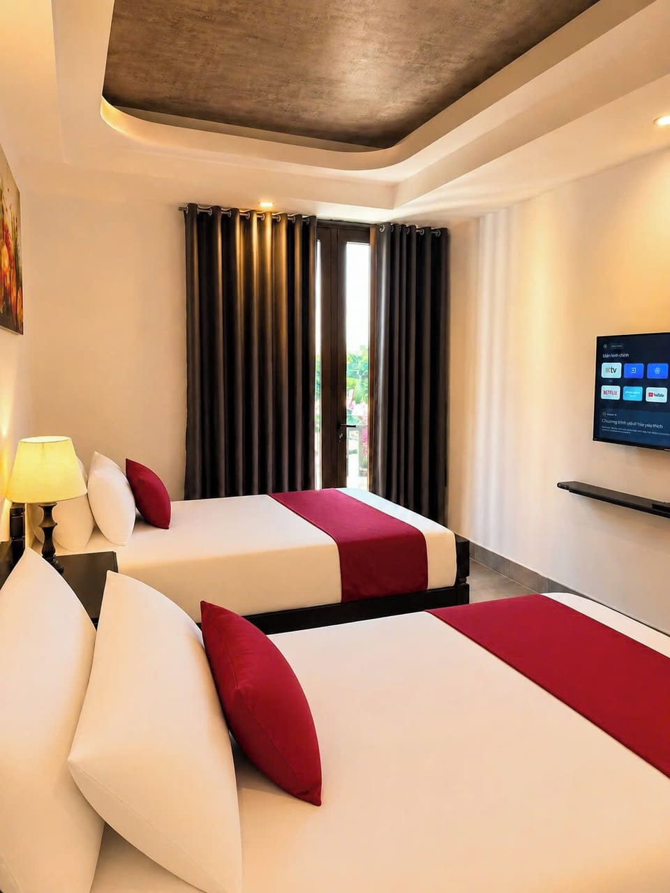 Executive Twin Room, City View | Minibar, in-room safe, blackout drapes, WiFi (free)
