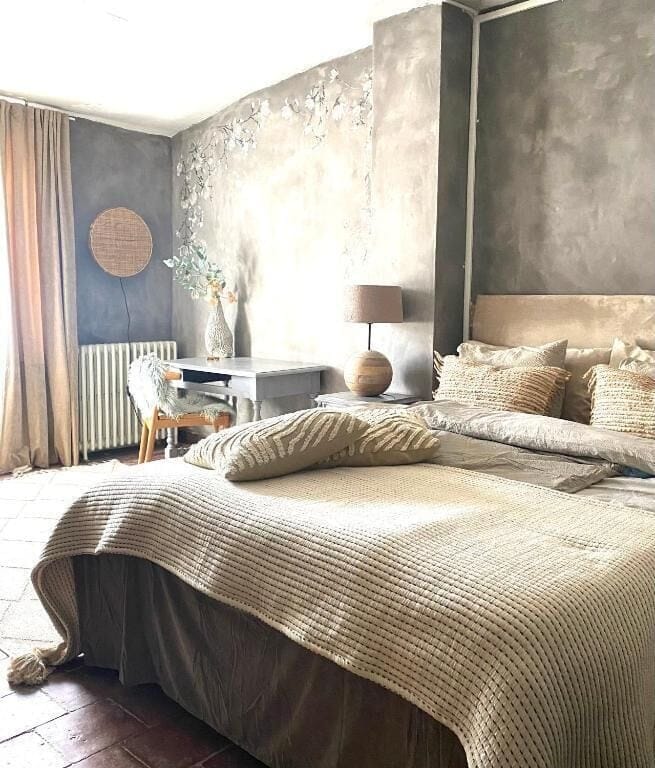 Family Quadruple Room, Courtyard View | Laptop workspace, free WiFi