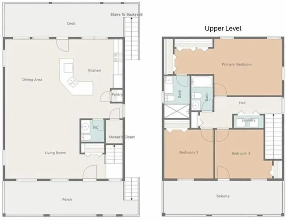 House, 3 Bedrooms | Floor plan
