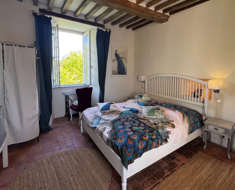 Deluxe Double Room, Courtyard View | Premium bedding, iron/ironing board (on request), WiFi (free)