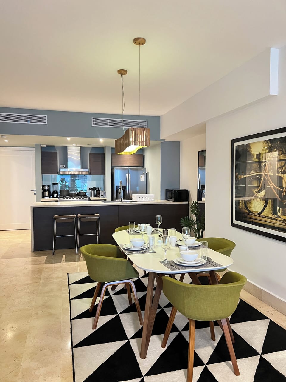 Panoramic Apartment, Balcony, Ocean View | Desk, laptop workspace, iron/ironing board, WiFi (free)