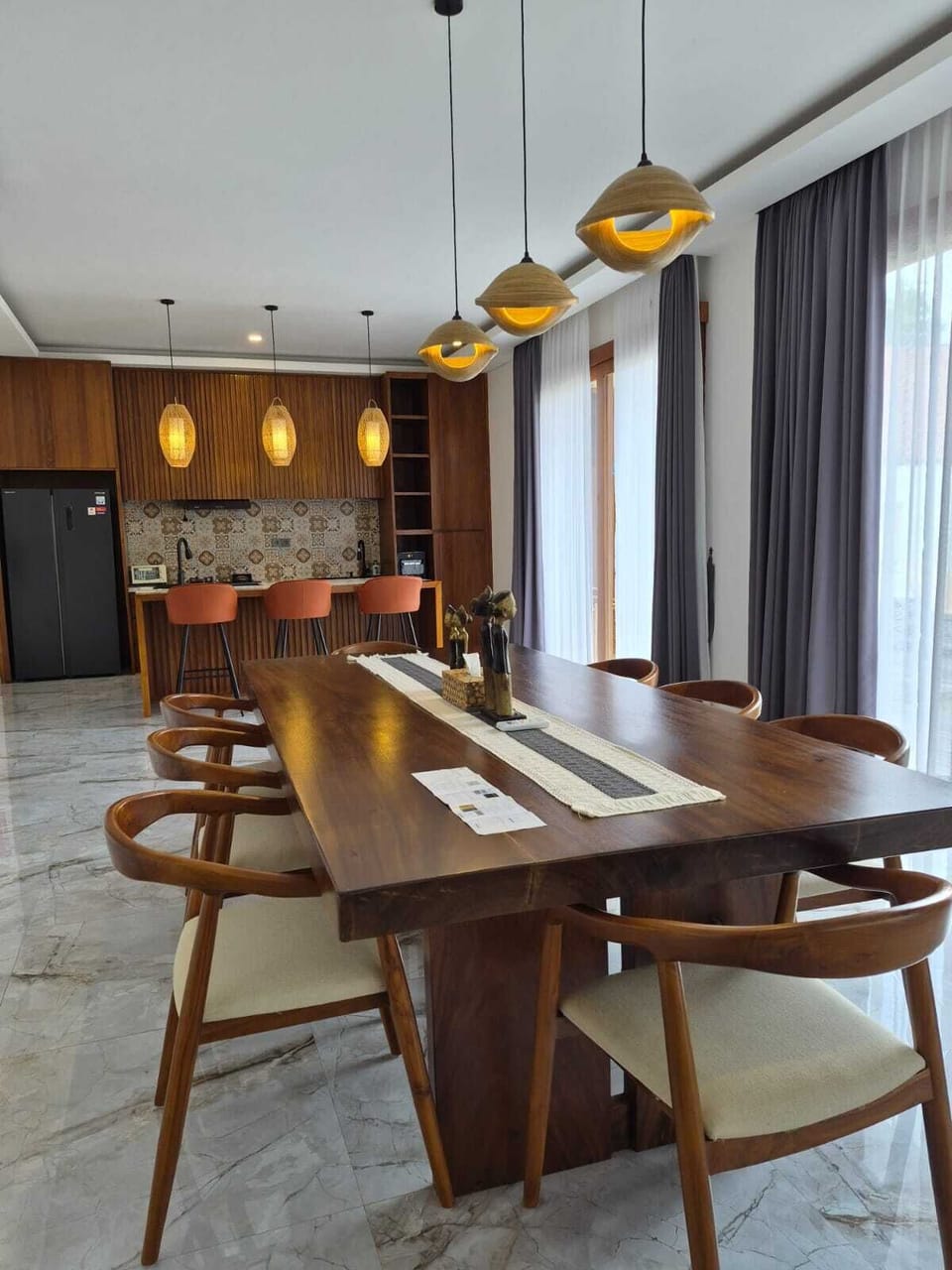 Deluxe Villa, Balcony, Partial Ocean View | In-room dining
