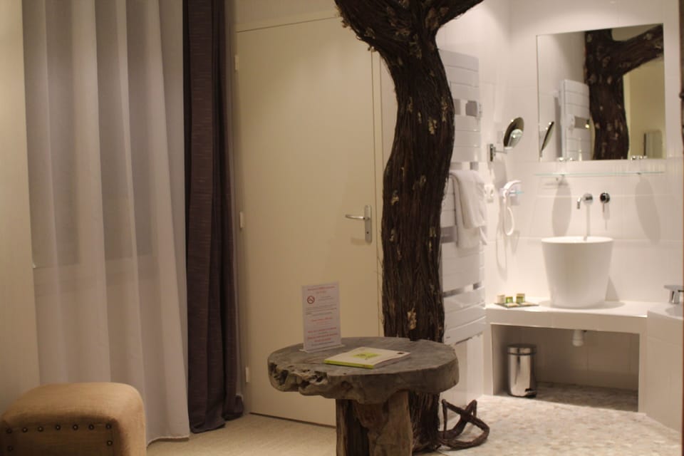 Superior Double Room | Bathroom | Shower, hair dryer, bathrobes, towels