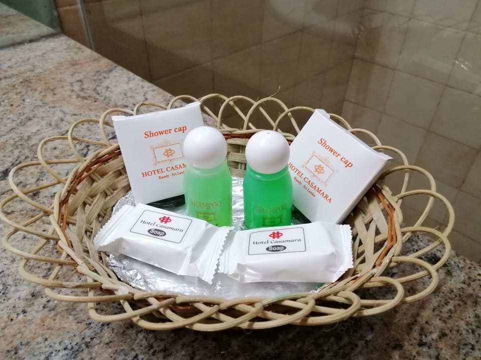Deluxe Triple Room | Bathroom | Shower, free toiletries, hair dryer, slippers