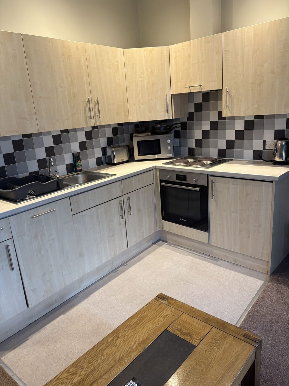 Panoramic Apartment, Private Bathroom (Railway Station) | Private kitchen