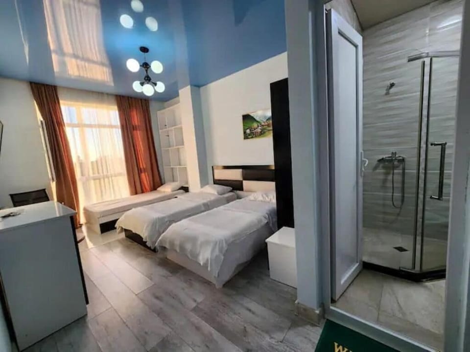 Basic Double Room, Balcony, Partial Sea View | Desk, laptop workspace, free WiFi