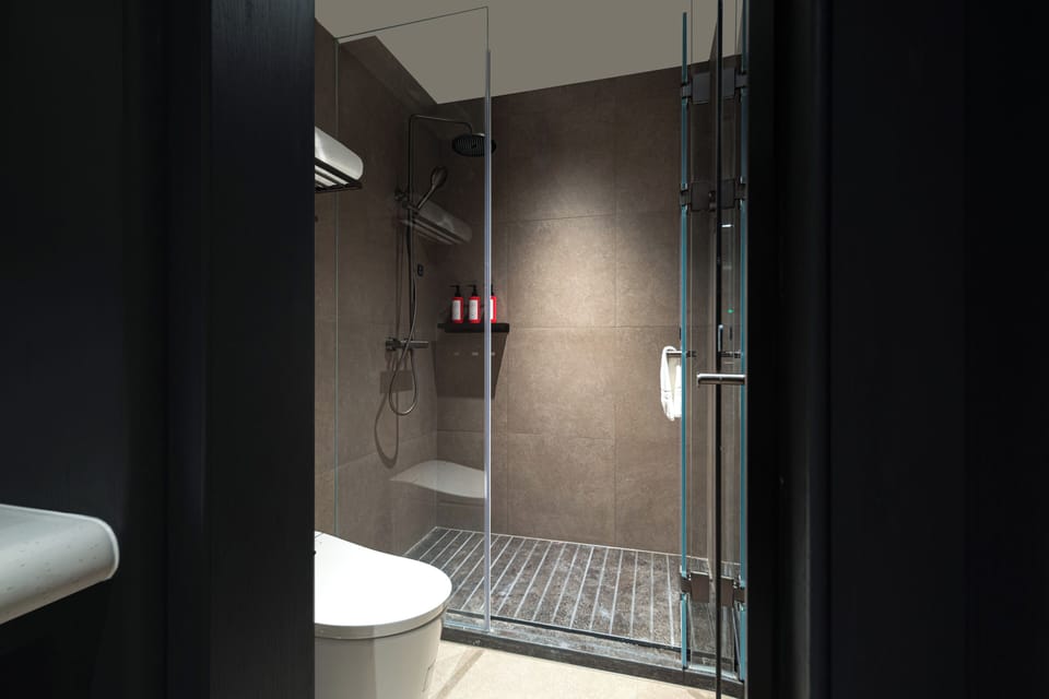 Standard Double Room | Bathroom | Shower, free toiletries, hair dryer, towels