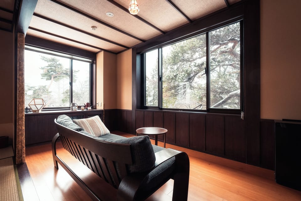 Special room with open air bath,Non Smoking | Living area