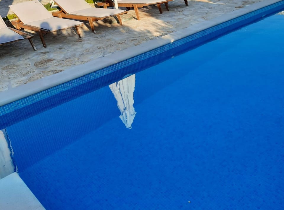 House (Three Bedroom Holiday Home with Priva) | Pool | Seasonal outdoor pool, pool umbrellas, sun loungers