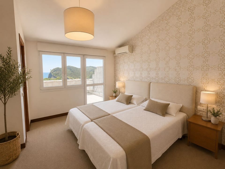 Superior Double or Twin Room, Balcony, Sea View (ROOM 9) | Down comforters, minibar, free WiFi, bed sheets
