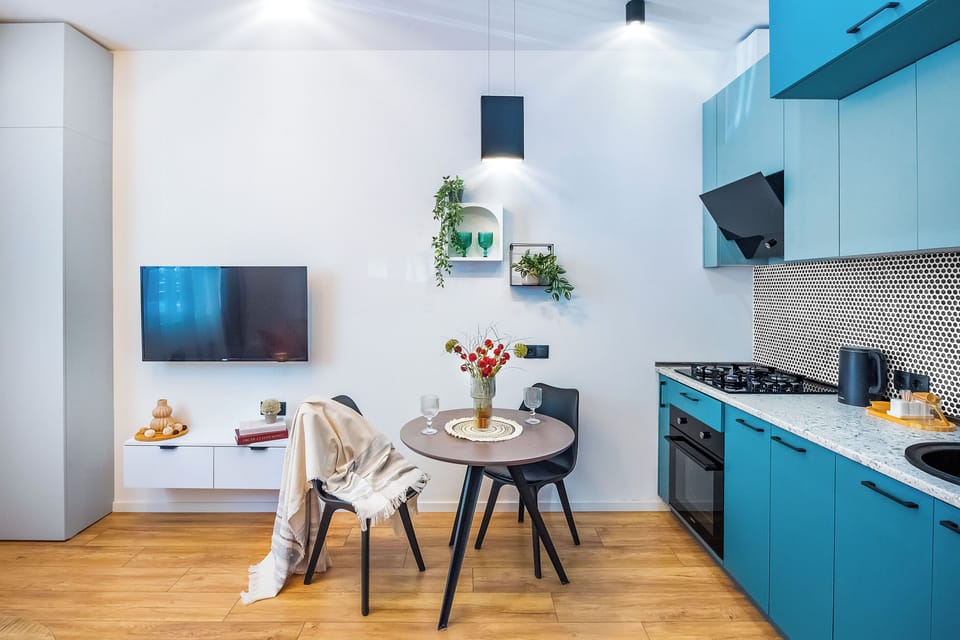 Apartment, Courtyard View | Private kitchen