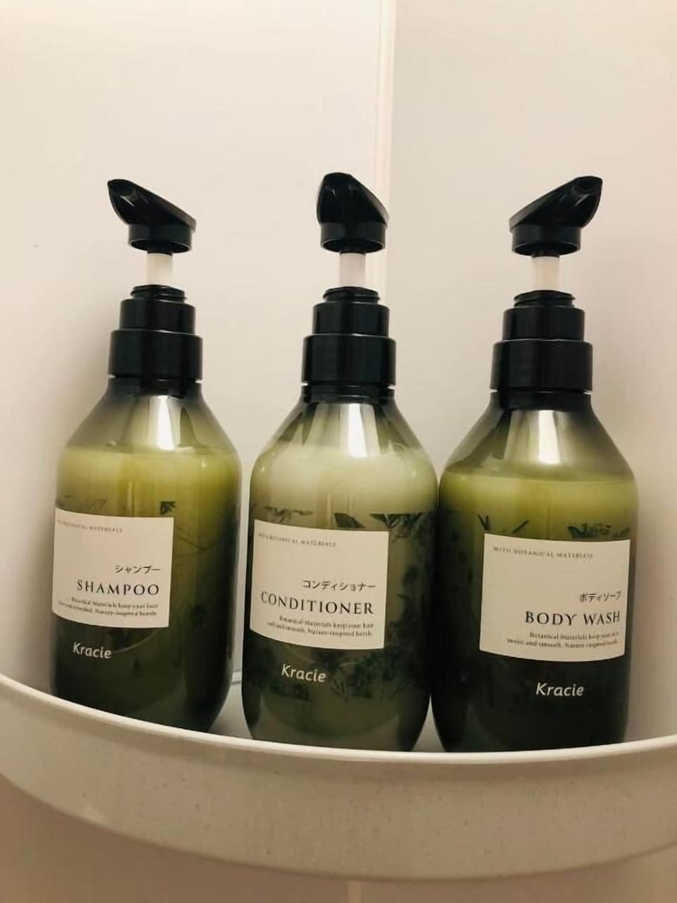 Shower, free toiletries, hair dryer, slippers
