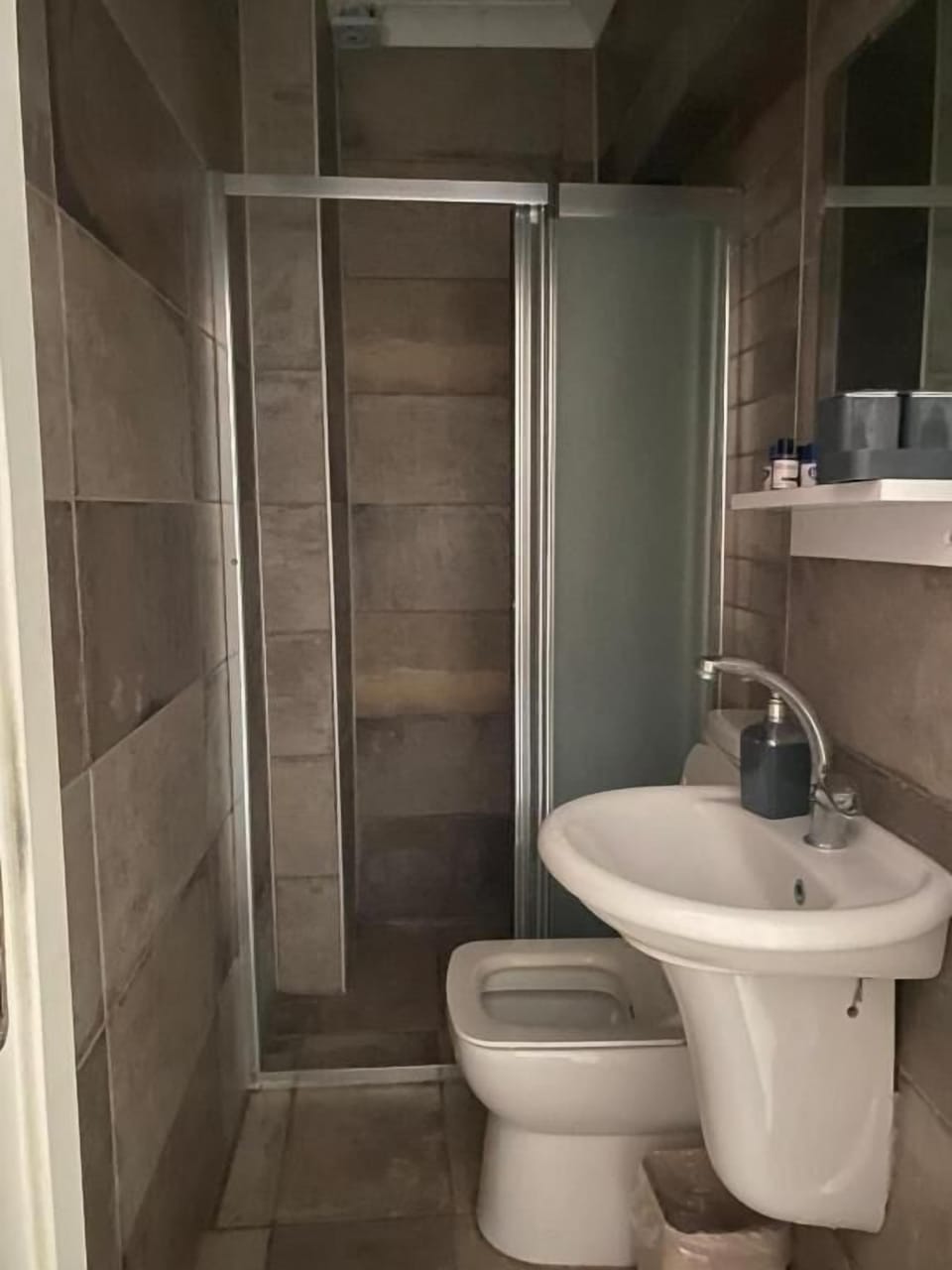 Hair dryer, towels