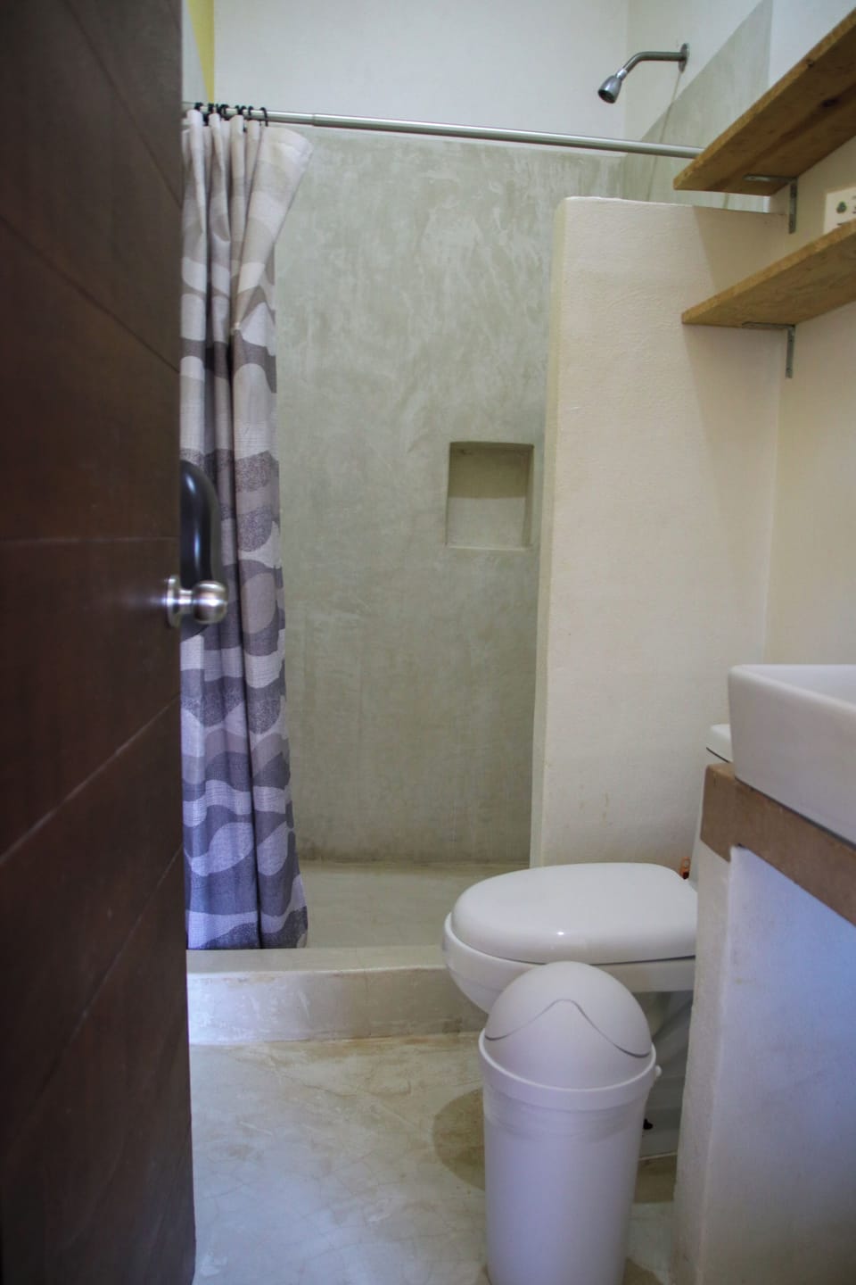 Standard Quadruple Room, 2 Double Beds, Pets Allowed, Pool View | Bathroom | Towels, soap, toilet paper