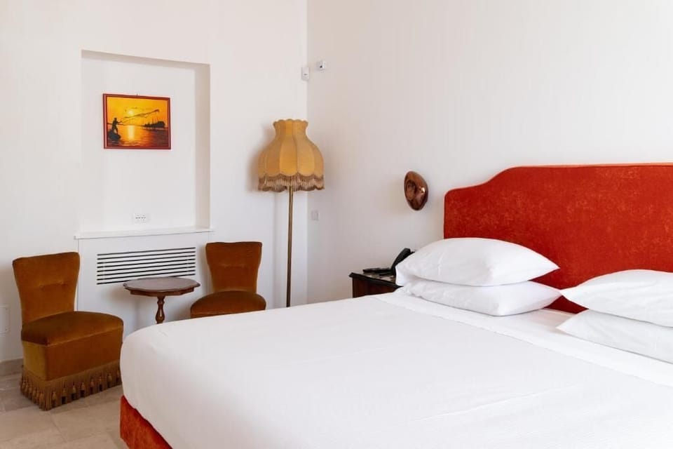 Deluxe Double Room | Frette Italian sheets, premium bedding, memory foam beds, minibar