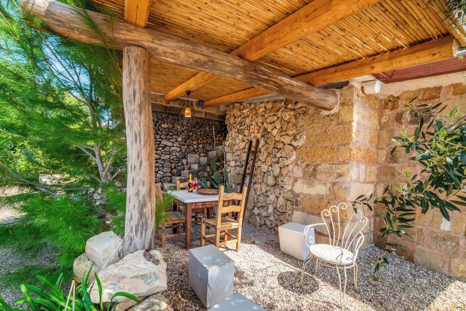 Standard Villa, 4 Bedrooms, Air conditioning (Villa Fontanelle in Ugento With) | Outdoor dining
