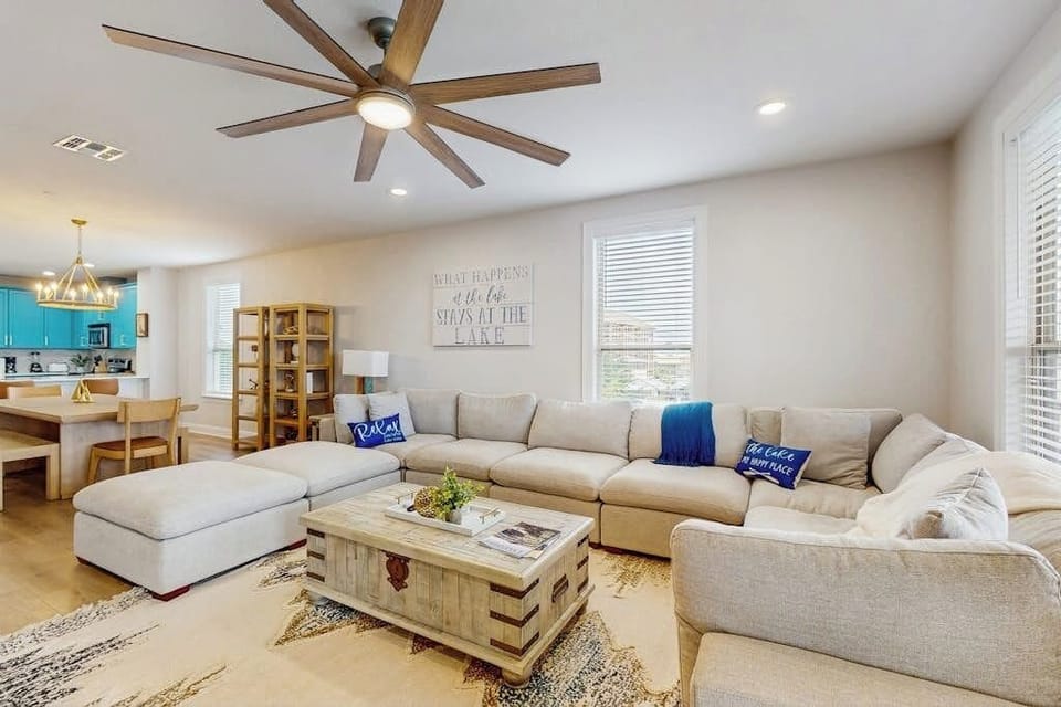 Condo, Multiple Beds, Pool View (The Waters Condo - Lakefront Oasis) | Living area