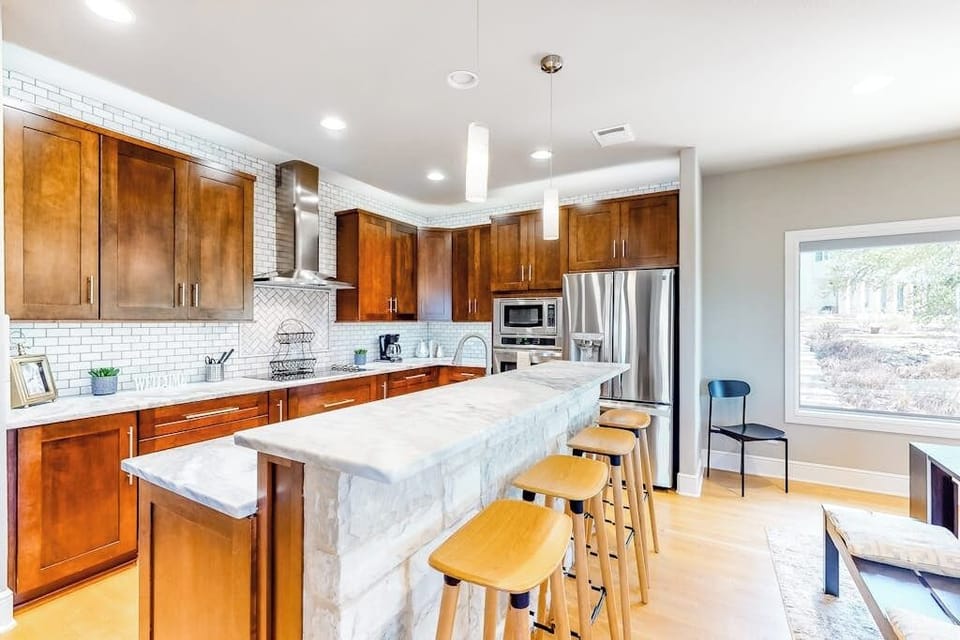 House, Multiple Beds (Lago Vista Retreat) | Private kitchen