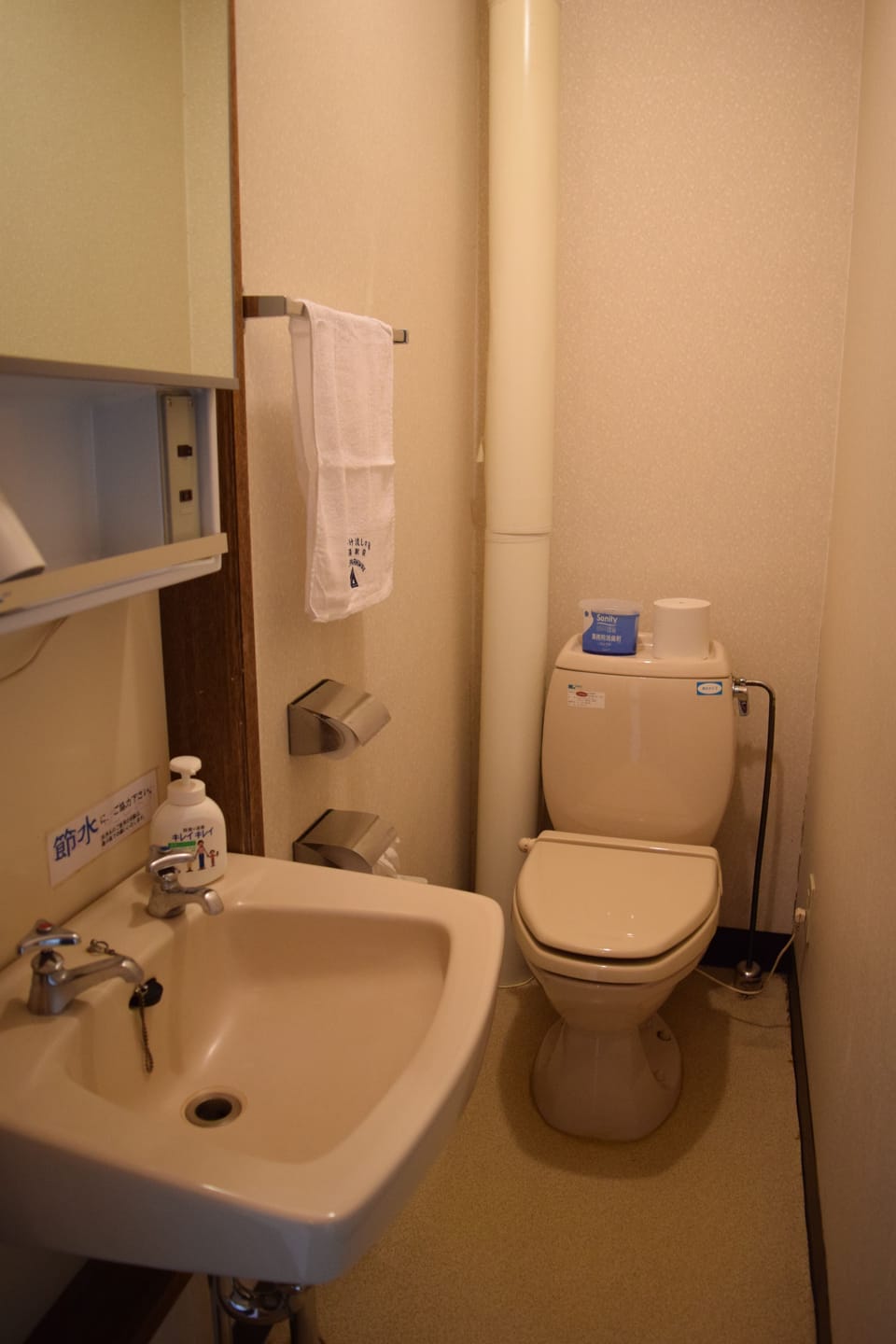 Japanese Style Room, Shared Bathroom with Toilet in Room, Mountain View | Bathroom | Free toiletries, slippers, towels, shampoo