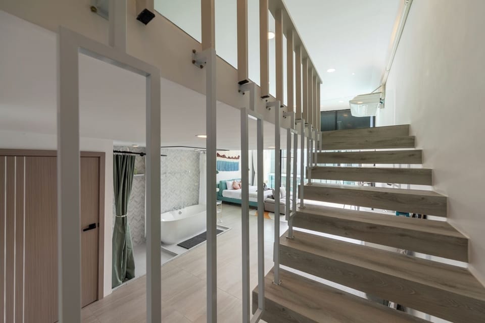 House, Balcony, Pool View | Interior