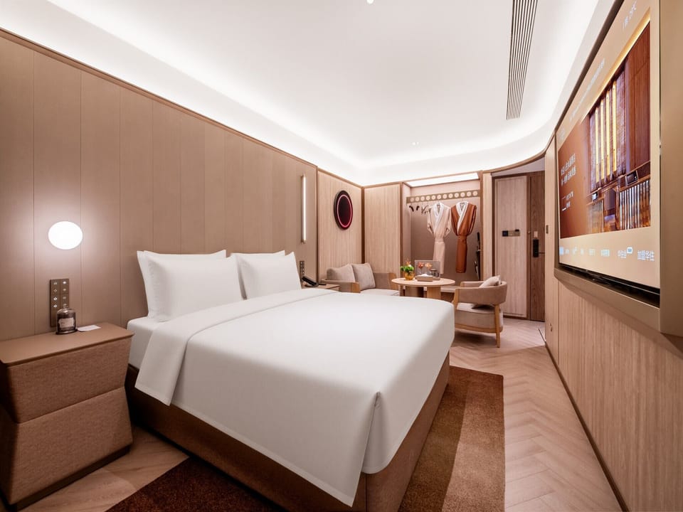 Basic Double Room | Premium bedding, memory foam beds, minibar (free items)