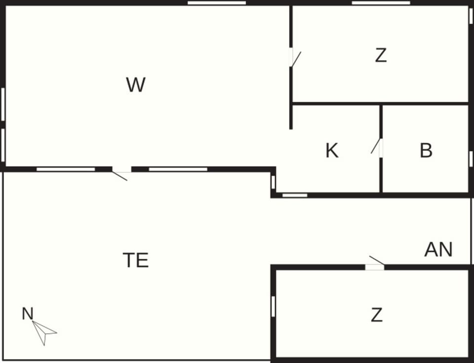 Classic House, 3 Bedrooms | Floor plan