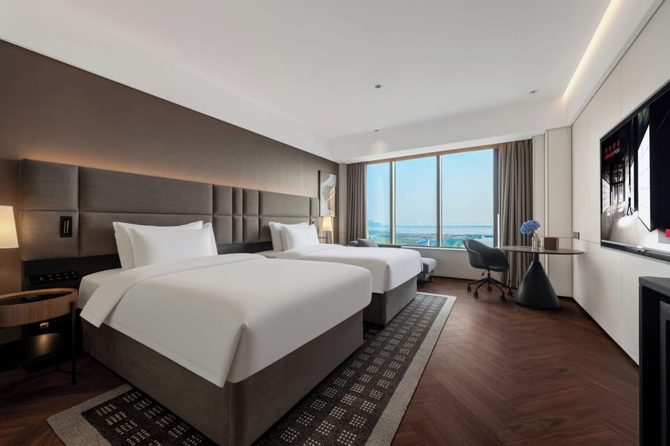Superior Double Room | Minibar (free items), desk, laptop workspace, iron/ironing board