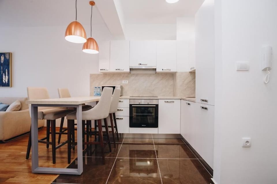 Comfort Apartment, Balcony, Sea View | Private kitchen