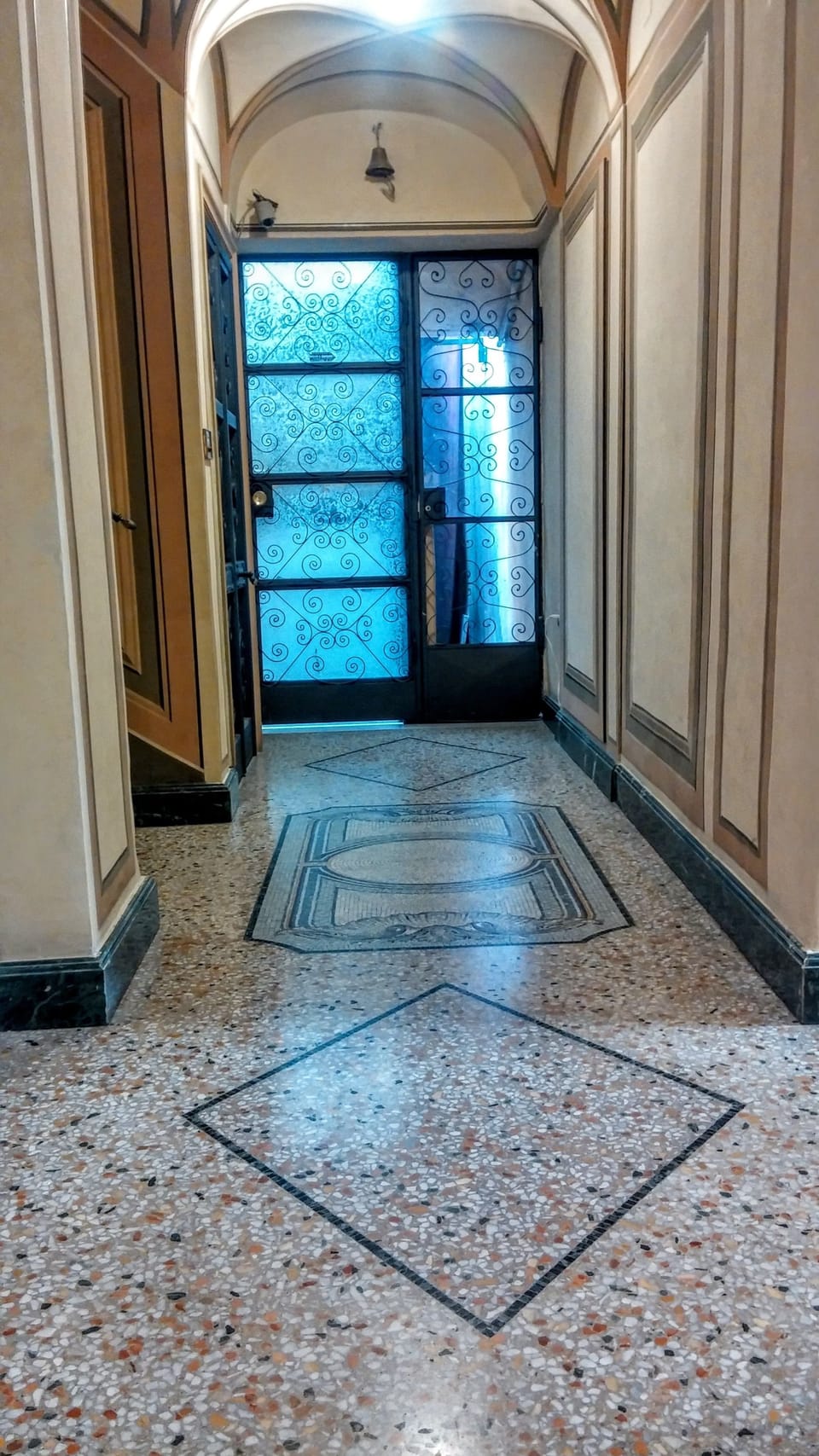 Interior entrance