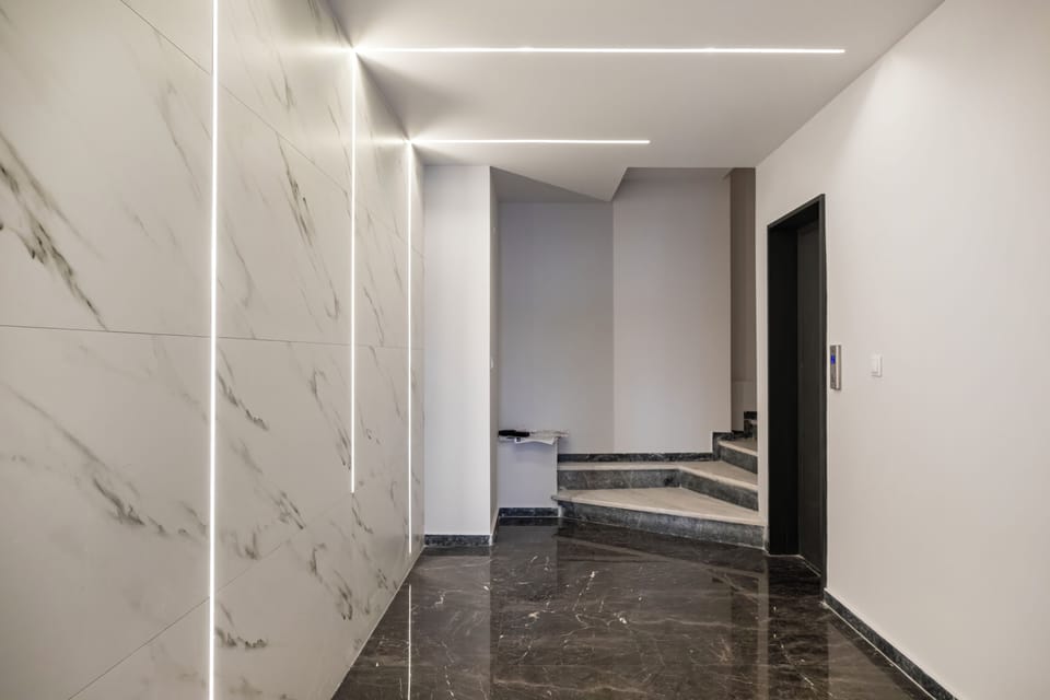 Interior entrance