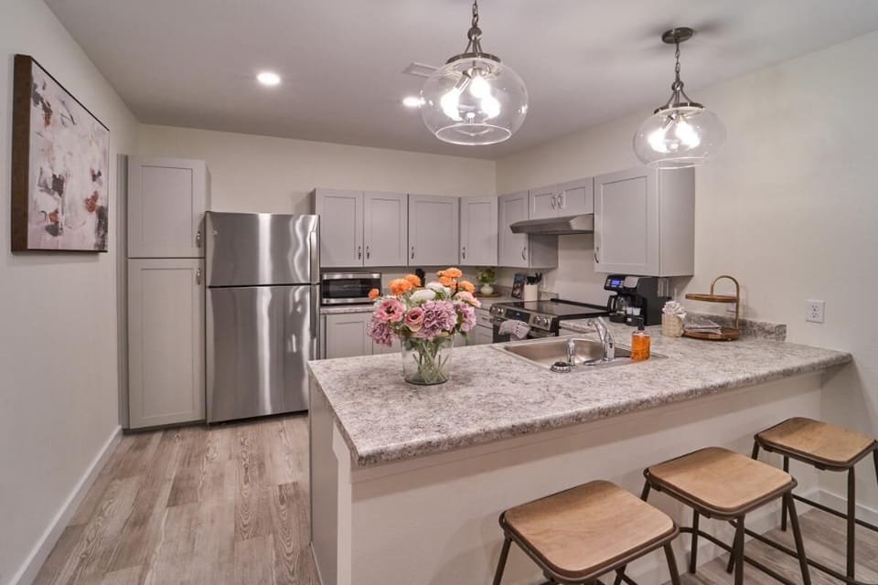 Condo, Multiple Beds (The Ruby 114) | Private kitchen