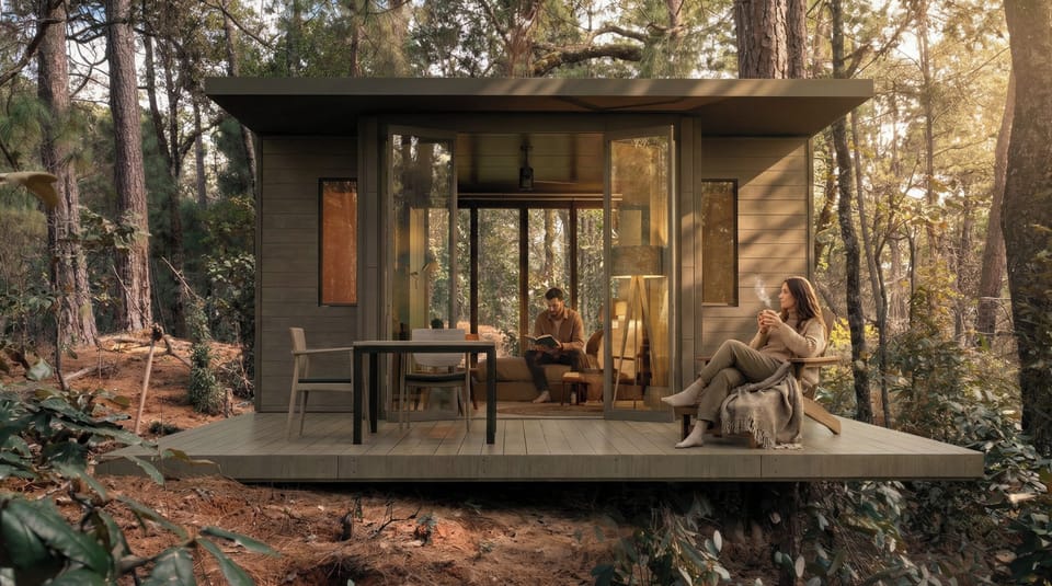 Comfort Cabin, Mountain View | Outdoor dining