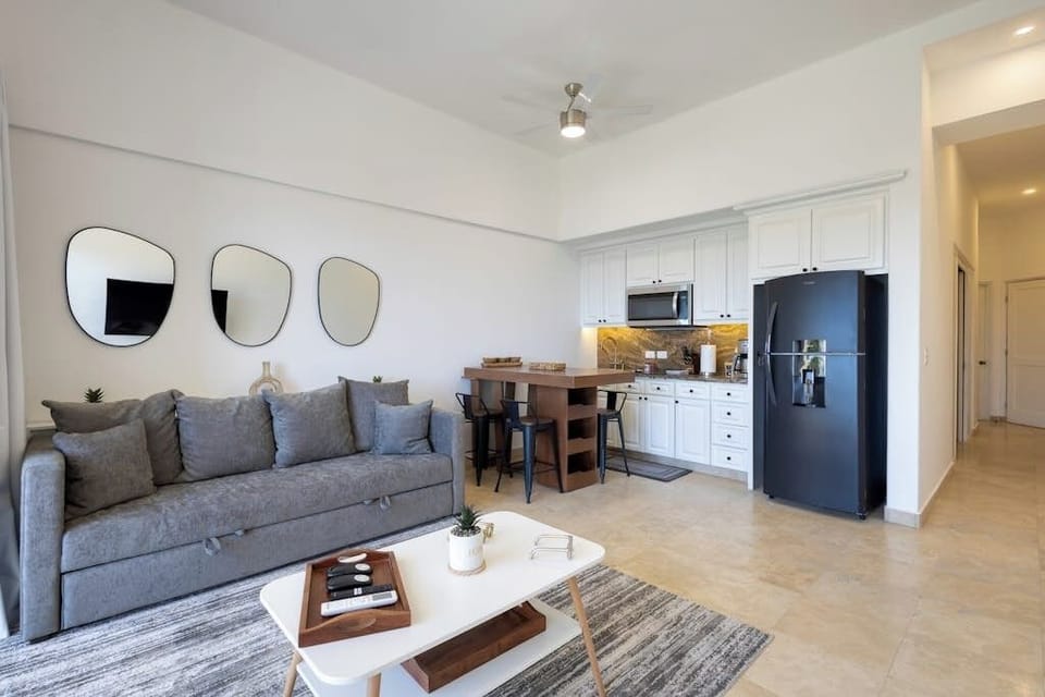Apartment, 1 King Bed with Sofa bed, Ocean View (Misiones del Cabo #7309) | Living area