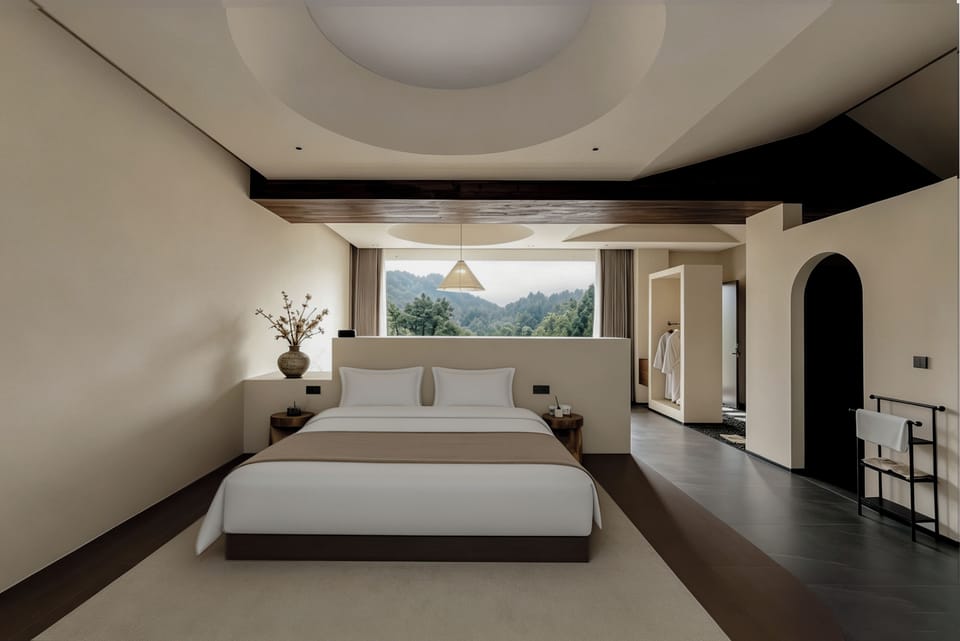Premier Suite, 1 King Bed, Private Bathroom, Mountain View | View from room