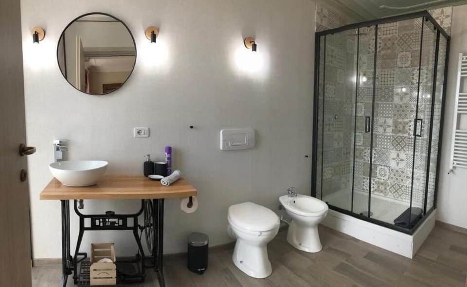 Comfort Double Room, Balcony, Mountain View | Bathroom
