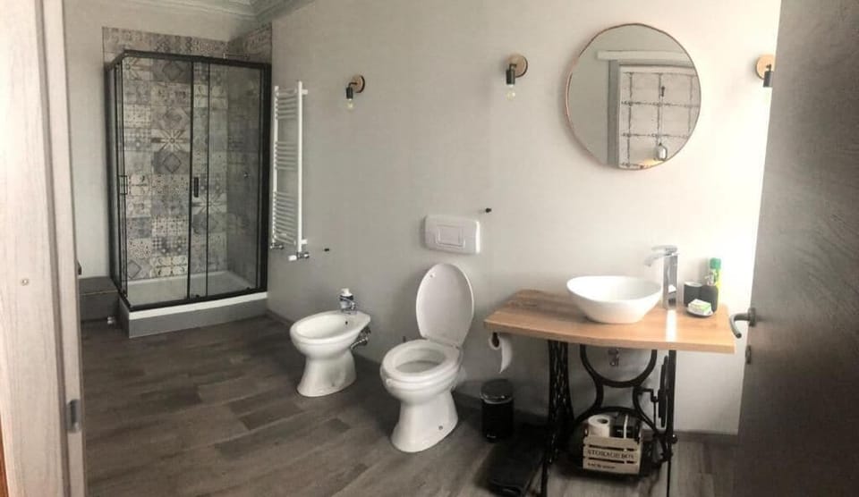 Comfort Double Room, Balcony, Mountain View | Bathroom