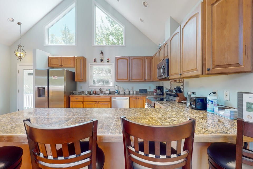 House, Multiple Beds, Balcony (Carolina Cove) | Private kitchen