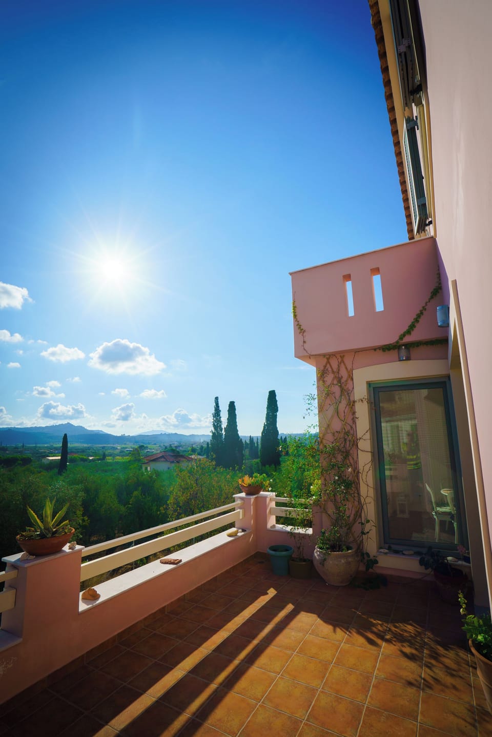 Villa, 3 Bedrooms, Balcony, Garden View | Terrace/patio